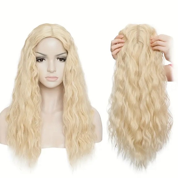 Other - Blonde curly wig topper